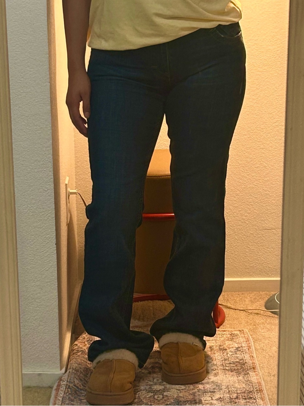Calvin Klein Jeans Women's Boot Cut - Dark Blue